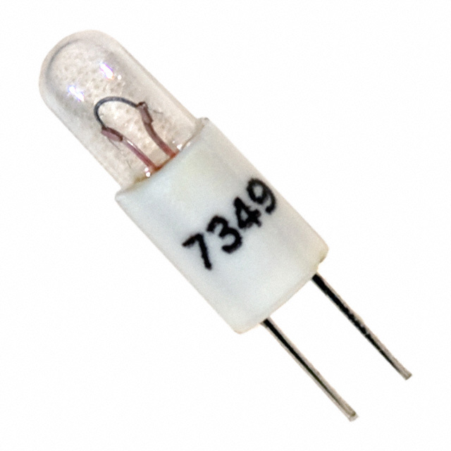【7381】LAMP INCAND RT-1.75 BI-PIN 6.3V