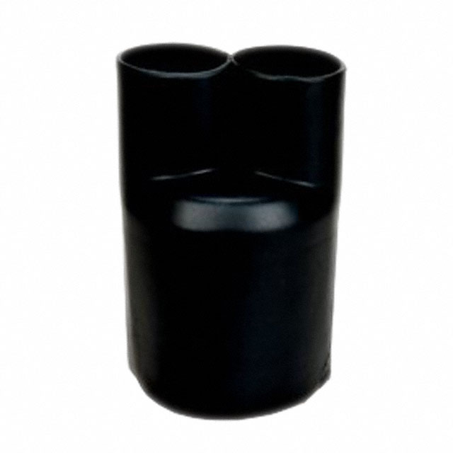 HEATSHRINK BOOT BREAKOUT 2:1 BLK【HDBB-205-1-250】