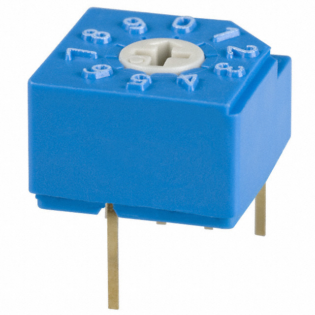 SWITCH ROTARY DIP BCD 0.1A 5V【S-2010A】