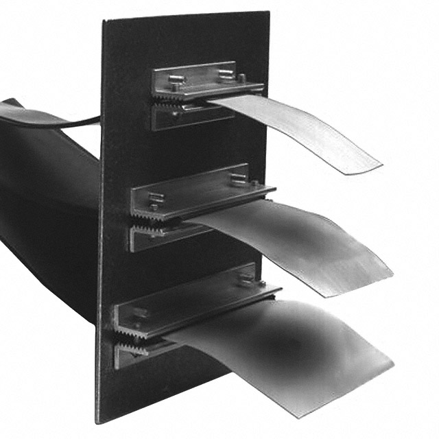 CBL CLAMP FLAT SILVER FASTENER【3504-3】