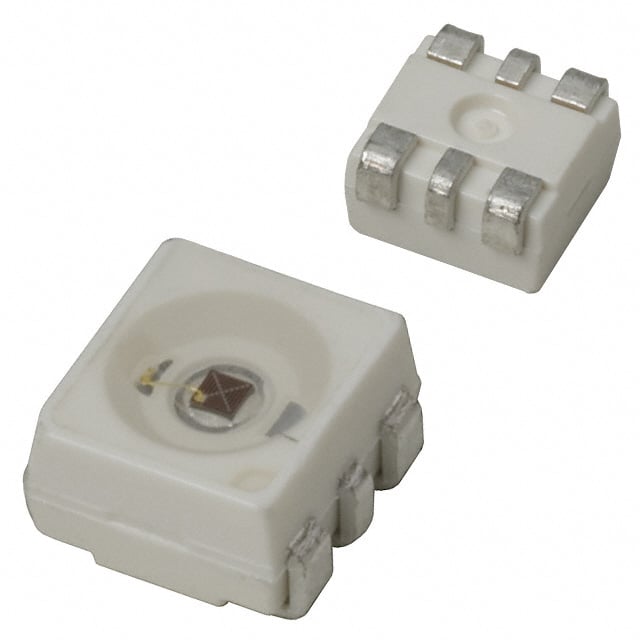 【LY G67B-ABCA-26-1-Z】LED 587NM YELLOW CLEAR 6PLCC