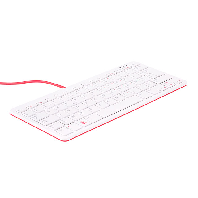 【RPI-KYB (FR) RED】RASPBERRY PI KEYBOARD (FR) RED