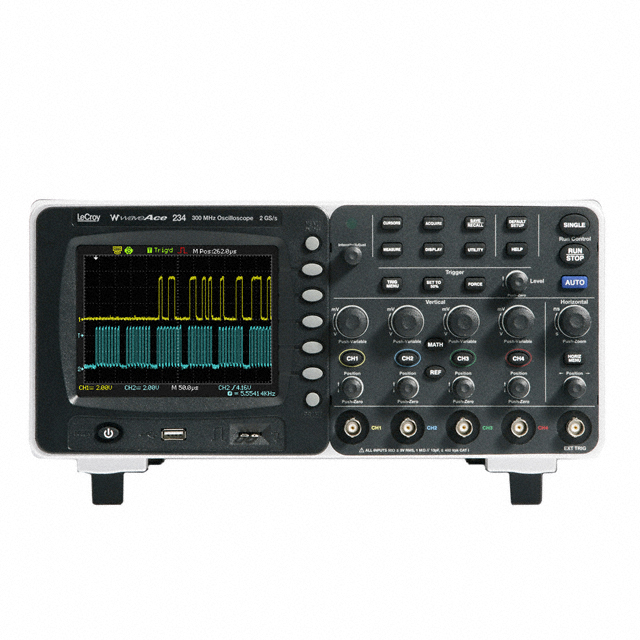 【WAVEACE 234】DGTL O-SCOPE 300MHZ 4CH 2GS/S