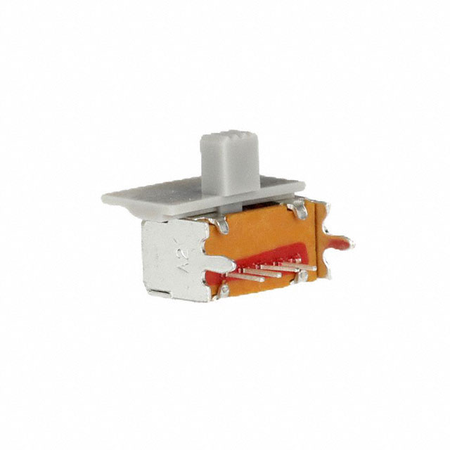 【SK-13D26-G 6.5 K GY】SWITCH SLIDE SP3T 300MA 30V