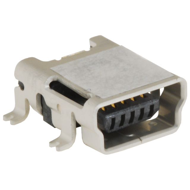【UX60A-MB-5ST】CONN RCPT USB2.0 MINI B SMD R/A [digi-reel品]