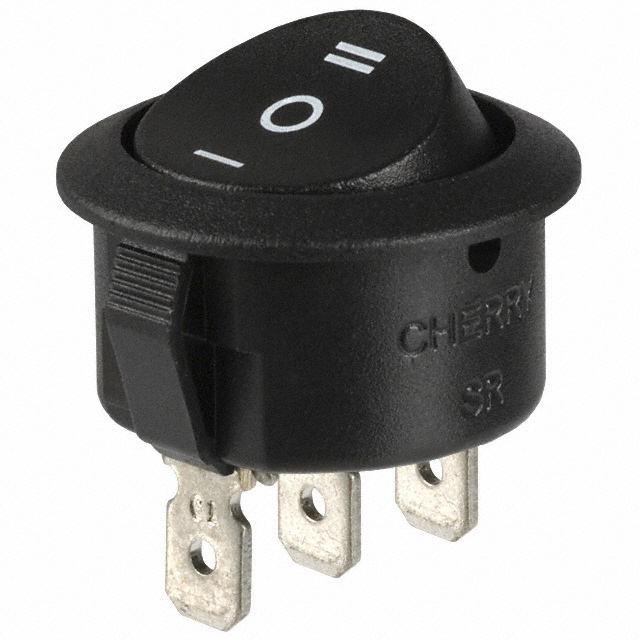 SWITCH ROCKER SPDT 20A 125V【SRJ24A3HBBNN】