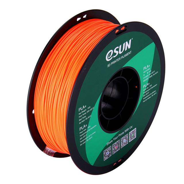 【PLA+175O1】ESUN PLA+(1.75MM,1000G)ORANGE