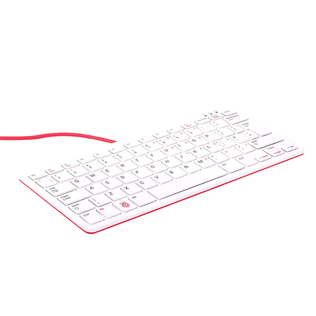 【SC0166】RASPBERRY PI KEYBOARD (UK) RED