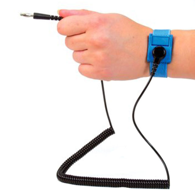 BLU ADJST FABRIC WRISTBAND 6' CO【BLUEWS61M】