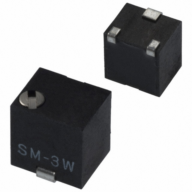 【SM-3TW103】TRIMMER 10KOHM 0.125W J LEAD TOP