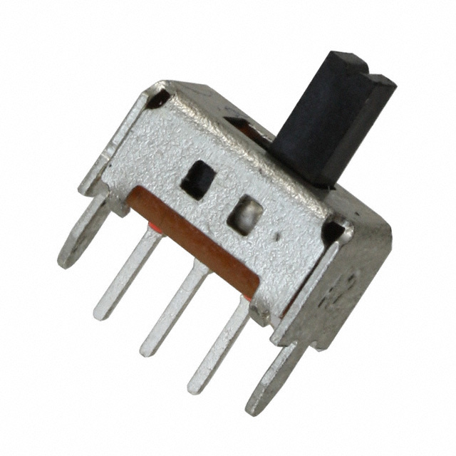 【SS-12D07-VG 4 NS GA PA】SWITCH SLIDE SPDT 300MA 30V