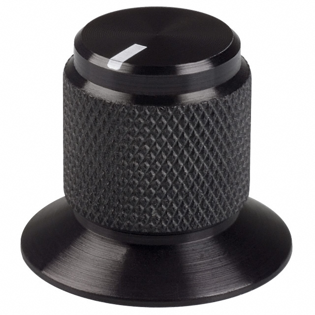 【OESL-50-4-7】KNOB KNURLED W/SKRT 0.236" METAL