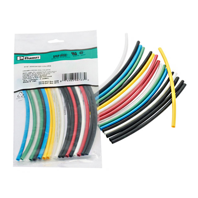 HEATSHRINK 0.093" X 0.5' MULTI【HSTT09-YK1】