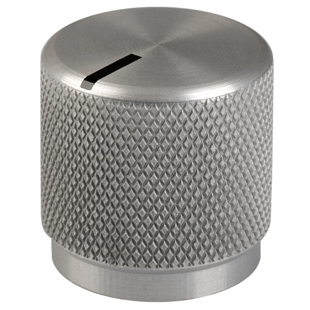 【OEJL-63-3-7】KNOB KNURLED 0.236" METAL