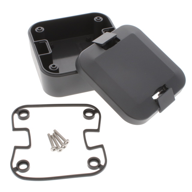 【IP67 CASE FOR PYSENSE/PYTRACK】CASE PLAS BLK 2.953" LX2.953" W