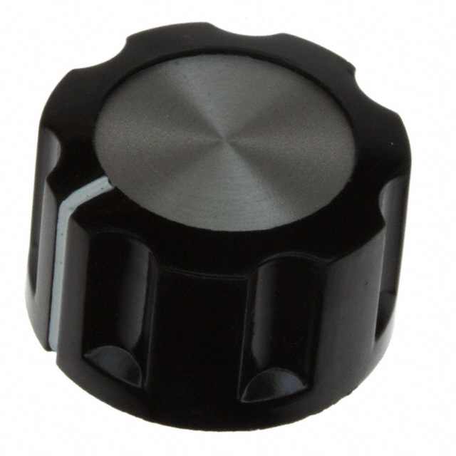 【PKE90B1/4】KNOB FLUTED 0.250" PLASTIC