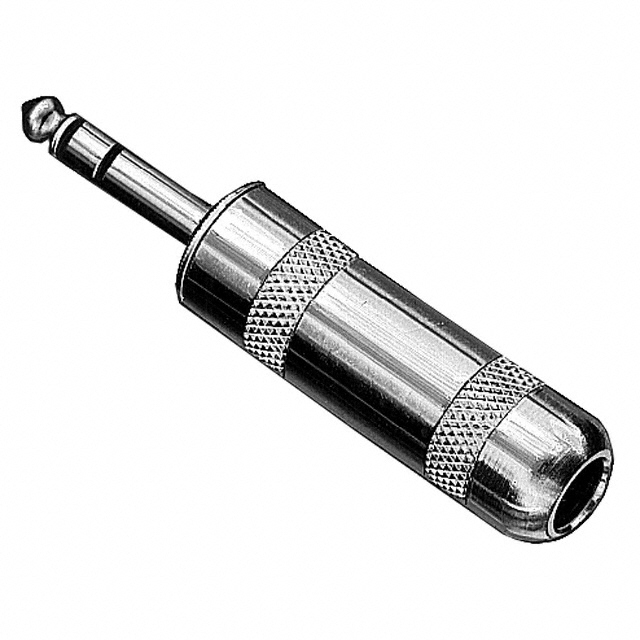 【190】CONN PLUG STEREO 6.35MM 3COND