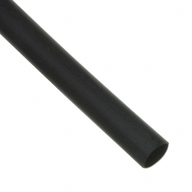 【Q2-F3X-3/16-01-SS250FT】HEATSHRINK POLY 3/16" BLACK FOOT