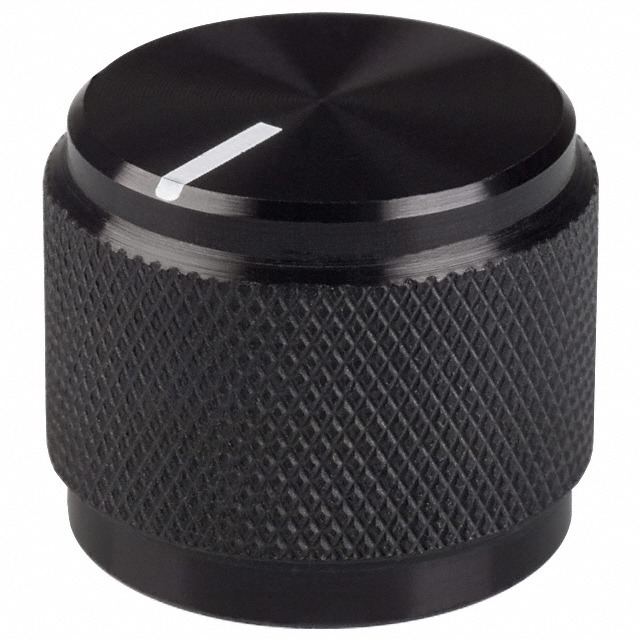 【OEDL-75-4-5】KNOB KNURLED 0.250" METAL