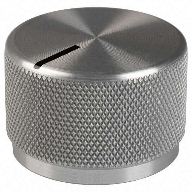 【OEJL-90-1-6】KNOB KNURLED 0.125" METAL