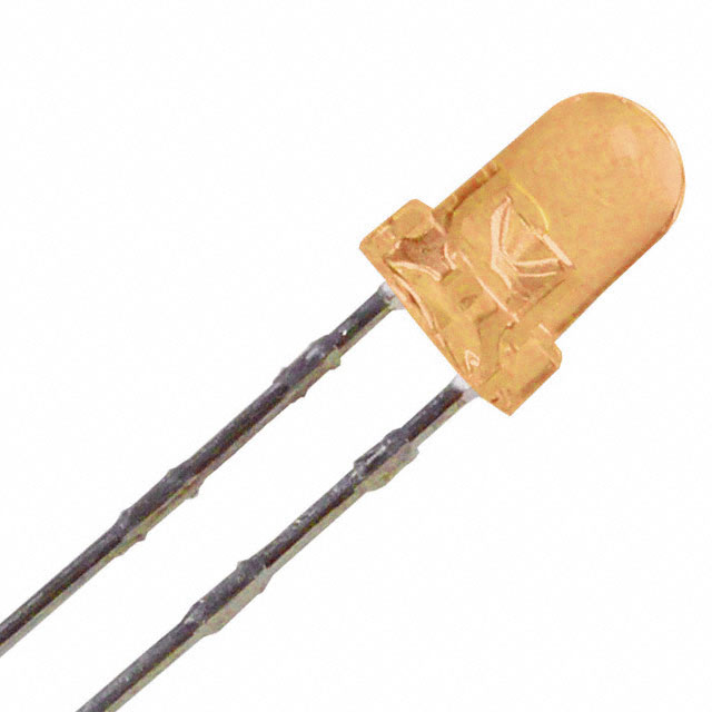 【SLR-343DU3F】LED ORANGE DIFFUSED T/H