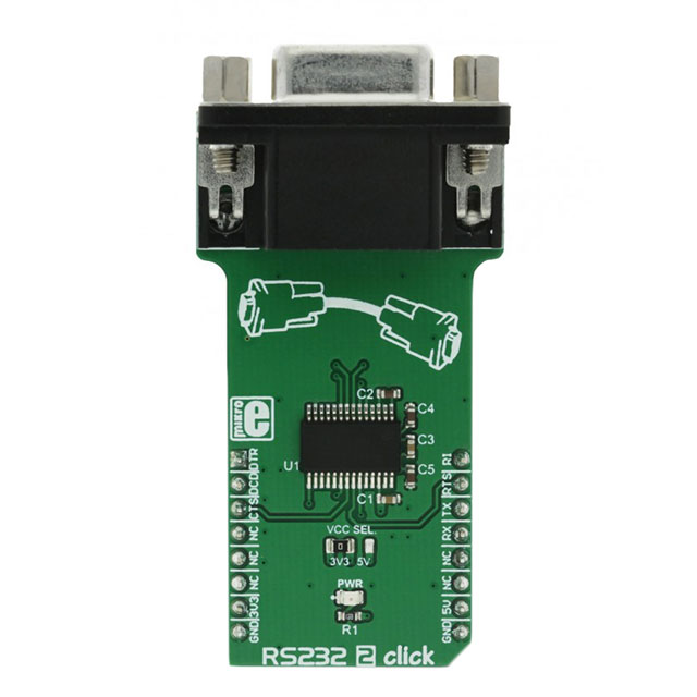 【MIKROE-2897】RS232 2 CLICK