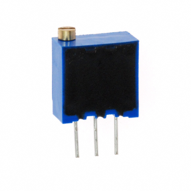 【T93YA500KT20】TRIMMER 50 OHM 0.5W PC PIN TOP