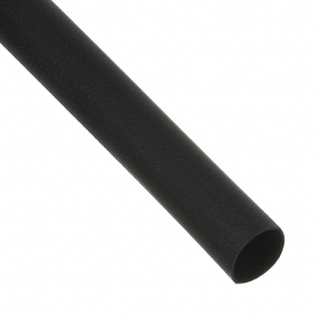 【Q2-F-1/4-01-SS500FT】HEATSHRINK 1/4" BLACK FOOT