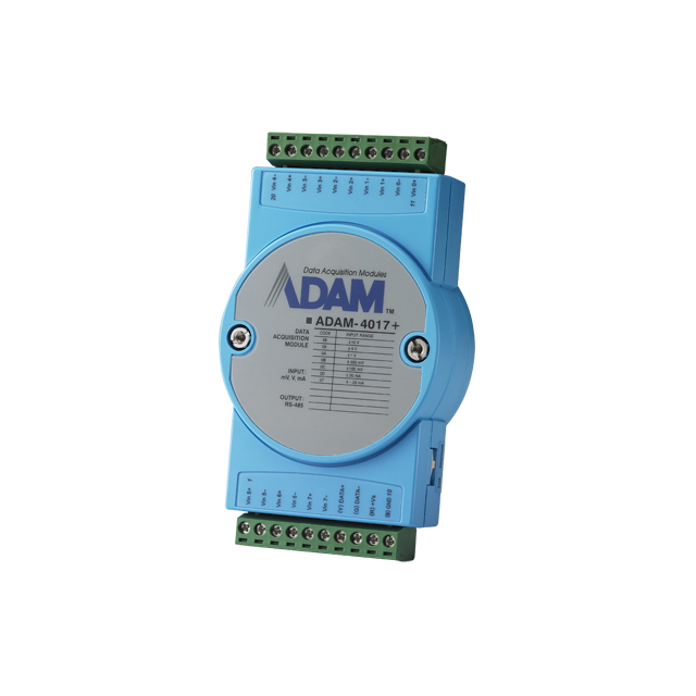 【ADAM-4017+-CE】MODULE ANALOG INPUT 8-CH 1.2W