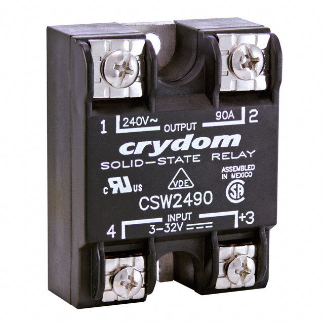 【CSW2425-10】SSR RELAY SPST-NO 25A 24-280V