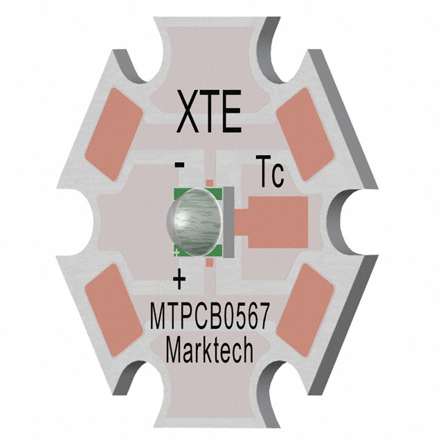 【MTG7-001I-XTEHV-WR-L9E7】LED MOD CREE XTE STARBRD 3000K