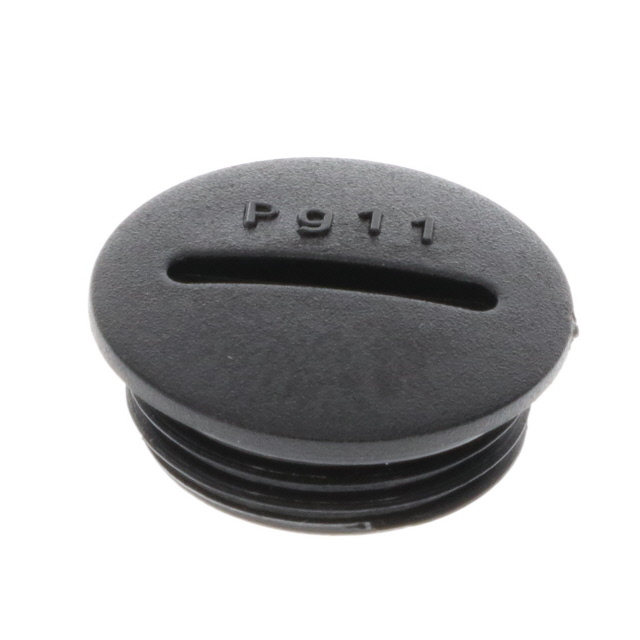 【HPP11 BK080】HOLE PLUG 0.732" POLYAMIDE 6 BLK