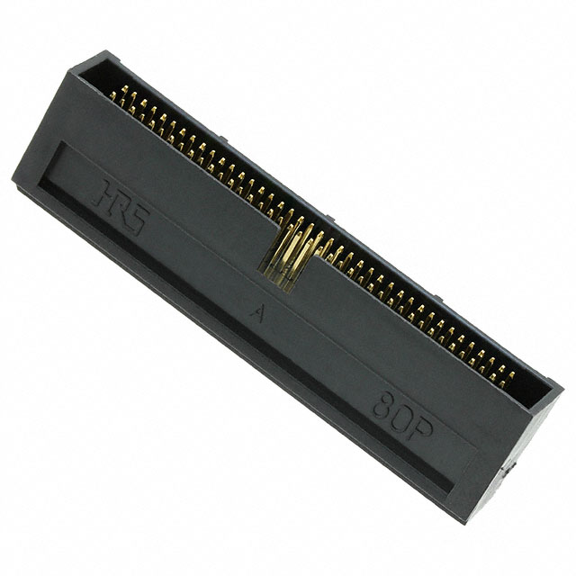 【HIF6A-80PA-1.27DS(71)】CONN HEADER R/A 80POS 1.27MM