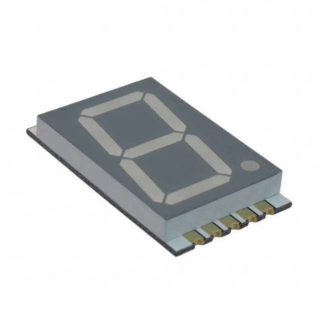 DISPLAY 7-SEG 0.8" SGL RED 10SMD [digi-reel品]【ACSA08-51SURKWA】