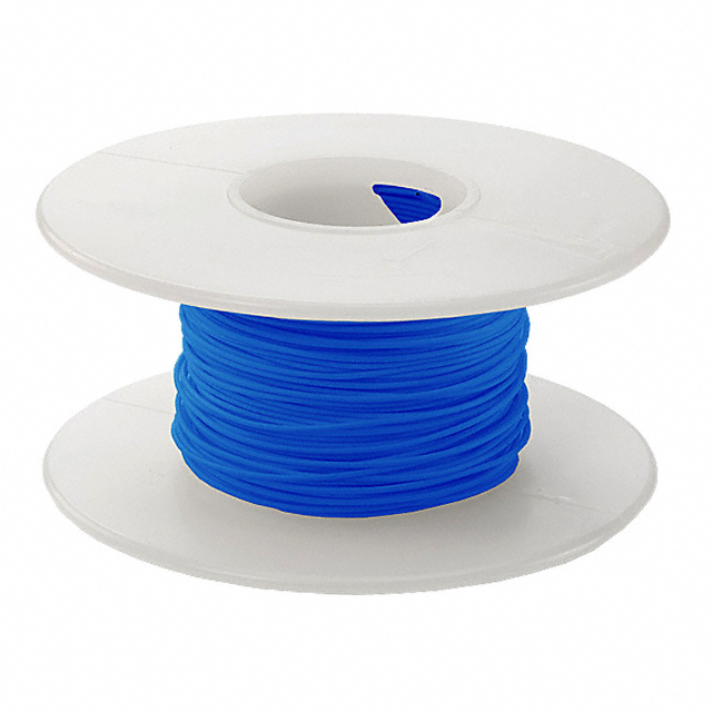 【KSW26B-0100】WIRE WW 26AWG PVDF BLUE 100'