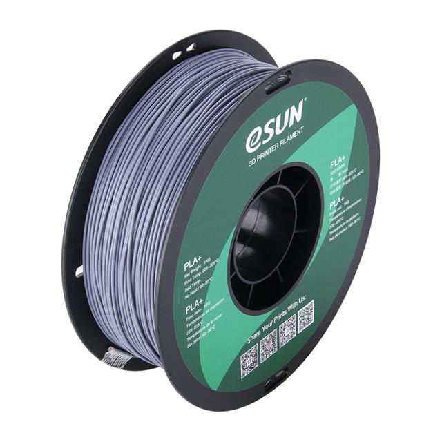 【PLA+175H1】ESUN PLA+(1.75MM,1000G)GREY[箱]