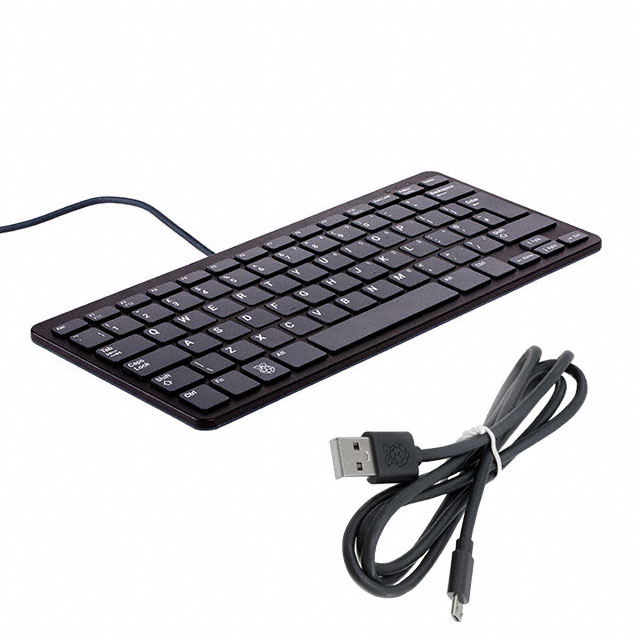 RASPBERRY PI KEYBOARD (UK) BLACK【SC0196】