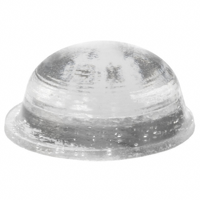 【SJ-5303 (CLEAR)】BUMPER CYLINDRICAL 0.44" DIA CLR