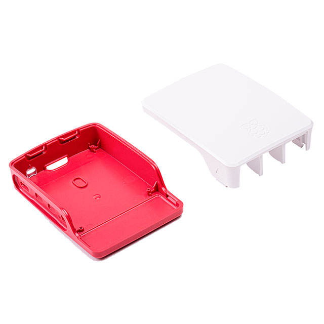 【SC0229】CASE PLASTIC ABS RED WHITE