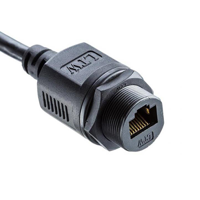 RJ, C PLASTIC, C5E SHLD, SCREW【RCP-5SAFFM-SLM7B15】