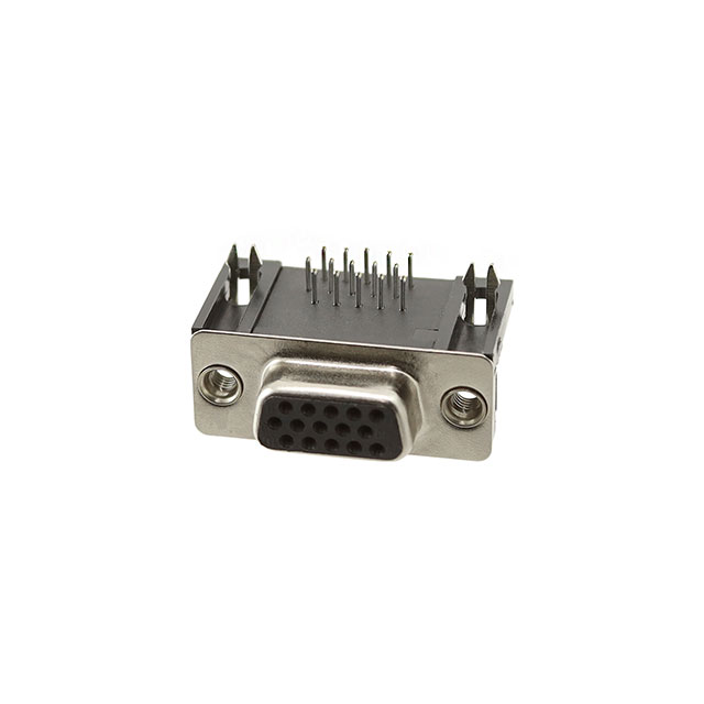 【1731130188】CONN D-SUB HD RCPT 15P R/A SLDR