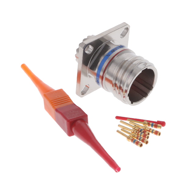 【D38999/20FB5PN】CONN RCPT MALE 5POS GOLD CRIMP