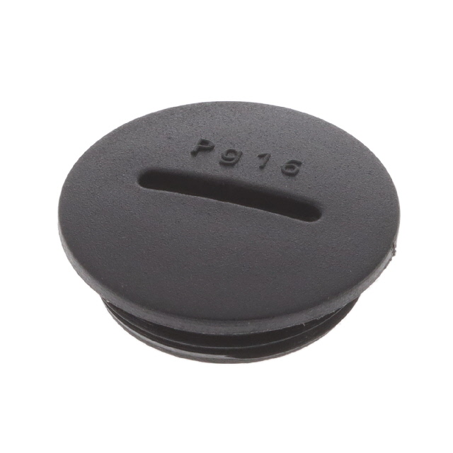 【HPP16 BK080】HOLE PLUG 0.886" POLYAMIDE 6 BLK