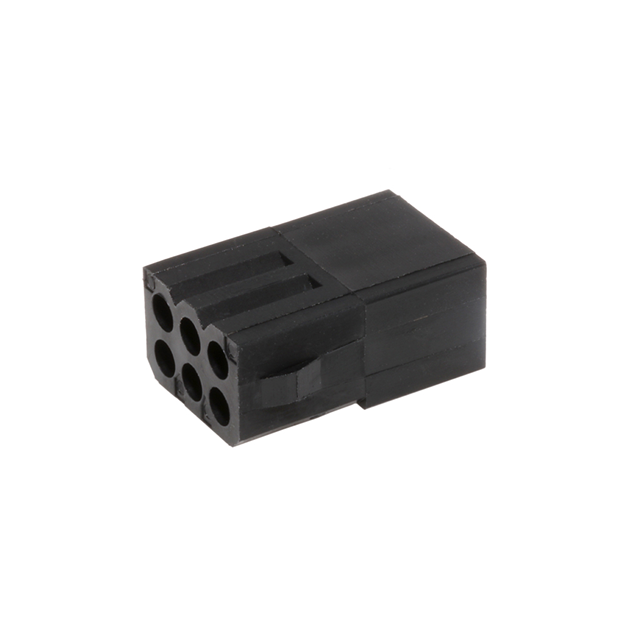 CONN RCPT HSG 6POS 3.68MM【0003066062】