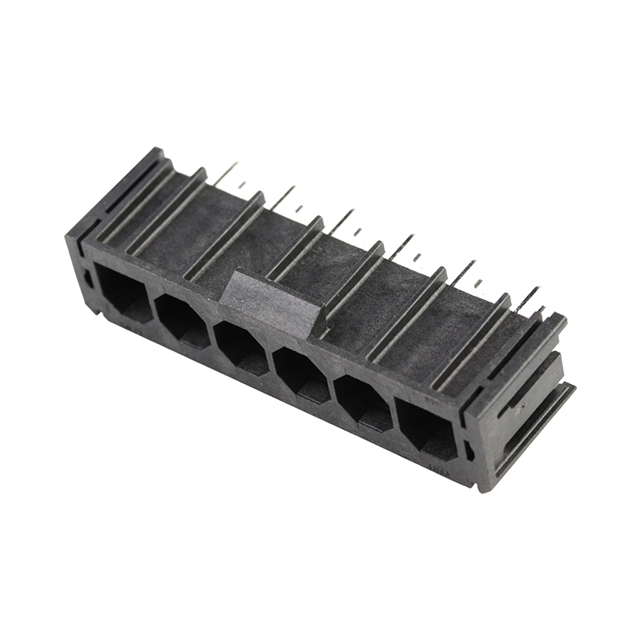 CONN HDR 6POS 7.50MM R/A SLDR【0460071106】