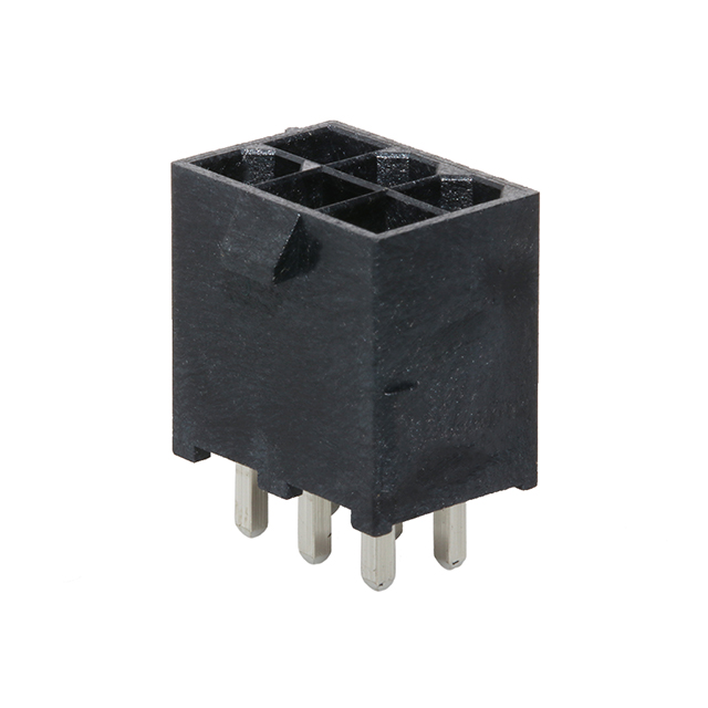 CONN HEADER VERT 6POS 4.2MM【0462071106】