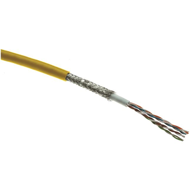 CABLE CAT5 8CON 26AWG YELLOW 50M【09456000440】