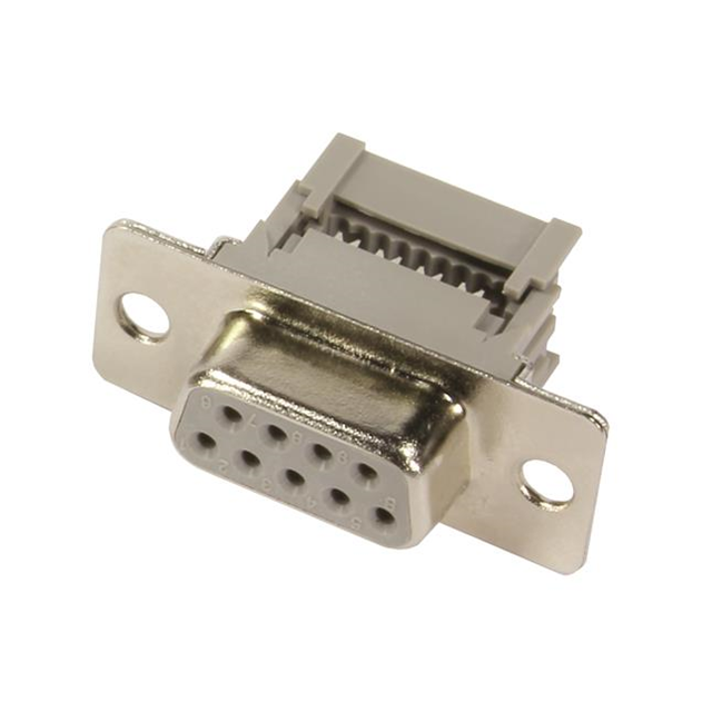 CONN D-SUB RCPT 9POS PNL MNT IDC【09661186501】