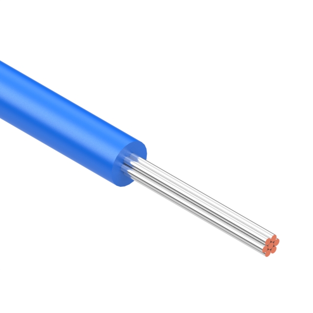 【30-02585】HOOK-UP STRND 26AWG BLUE 16.40'