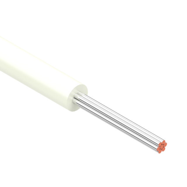 HOOK-UP STRND 30AWG WHITE 98.43'【30-02603】